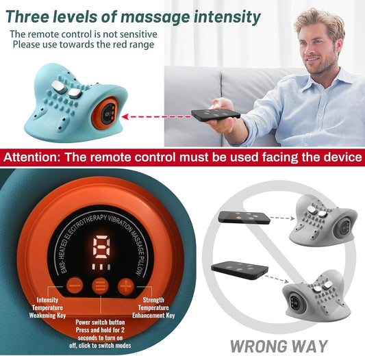 RelaxEase Electric Neck Massager